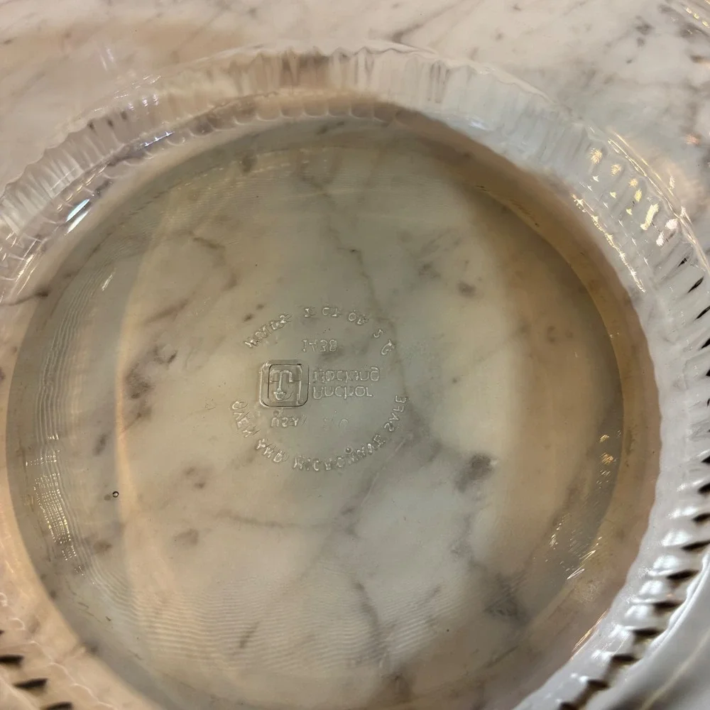 Anchor Hocking Fire-King Smoked Amber Glass 2 Quart Round Casserole Dish 1438